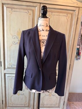 Calvin Klein Tailored Navy Women's Blazer - Classic Single-Button Jacket